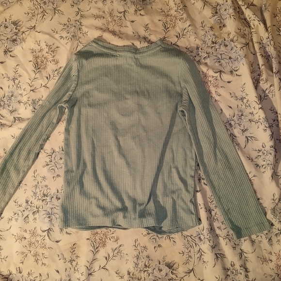 green long sleeved girls size 6 young hearts - Picture 2 of 4
